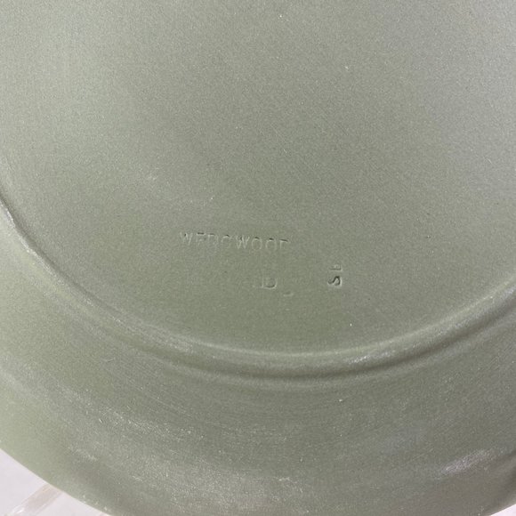 " Mother's Day Gift" Wedgwood Mother Plate 1972 Sage Green Jasper 6.5” - Picture 7 of 8
